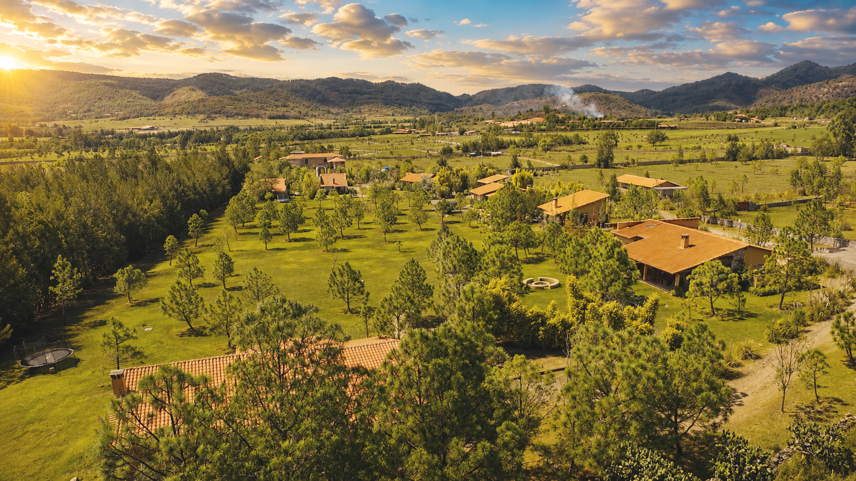 Sierra de Tapalpa al amanecer